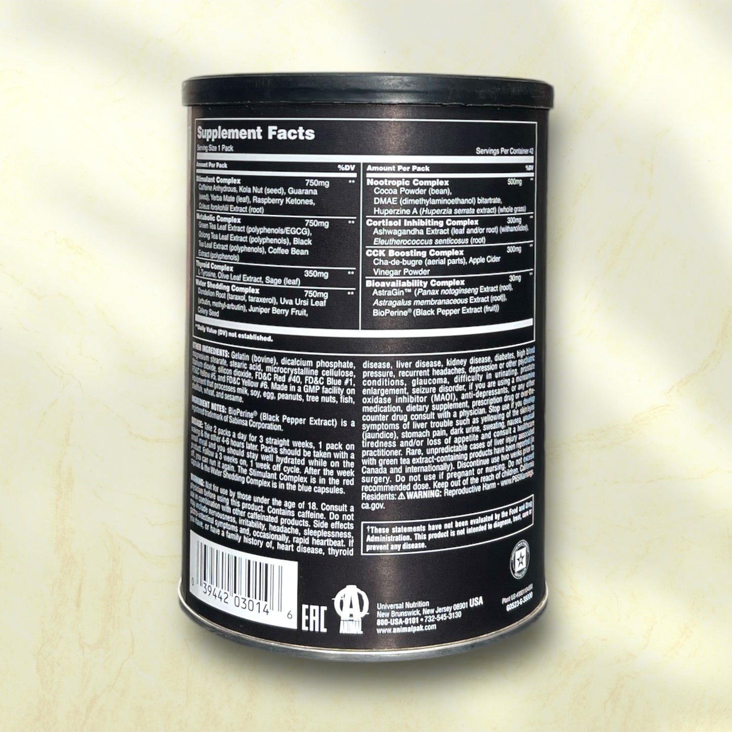 Animal Cuts – Advanced Formula | All-in-One Fat Burning and Metabolism Booster - Power Fit Supplements Egypt