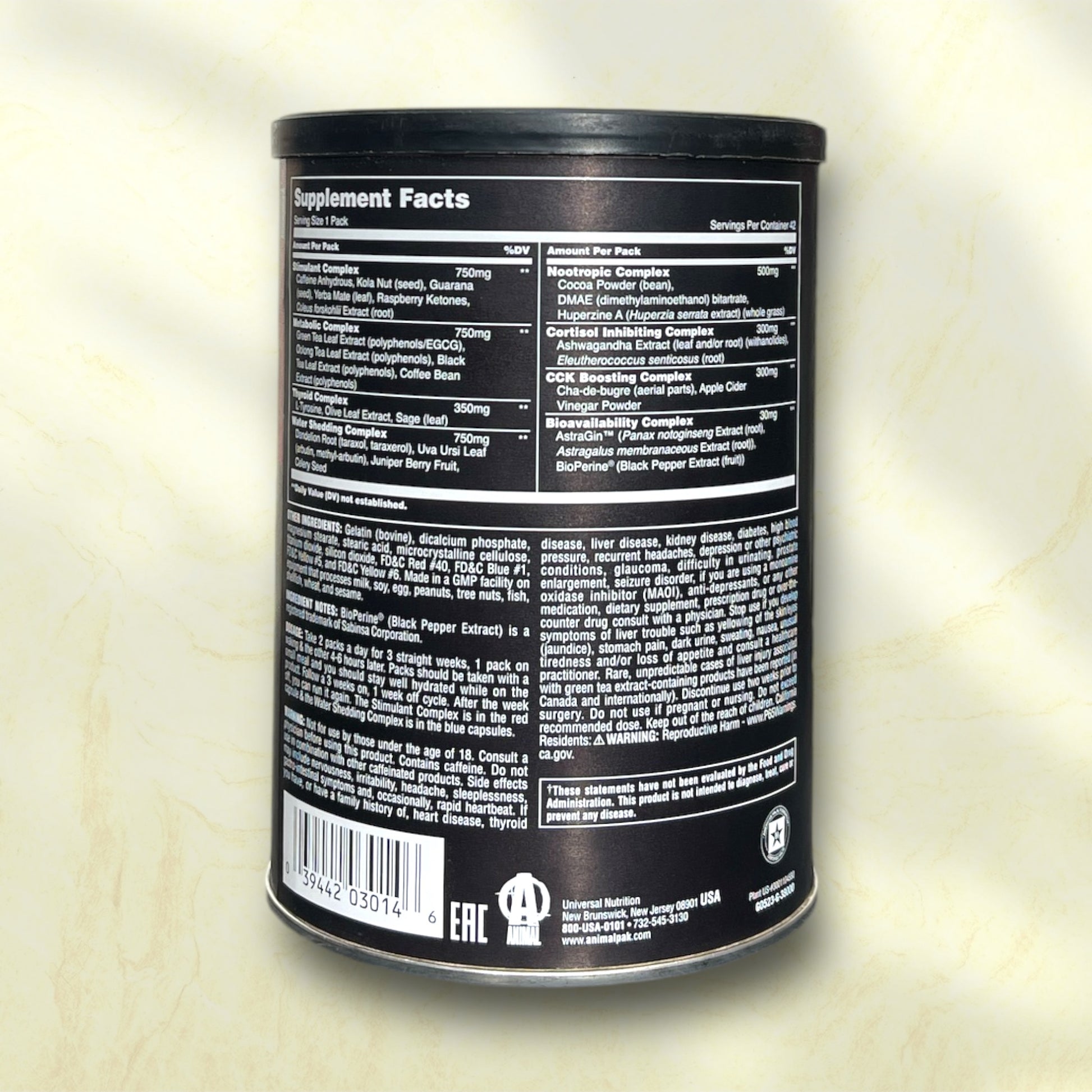 Animal Cuts – Advanced Formula | All-in-One Fat Burning and Metabolism Booster - Power Fit Supplements Egypt