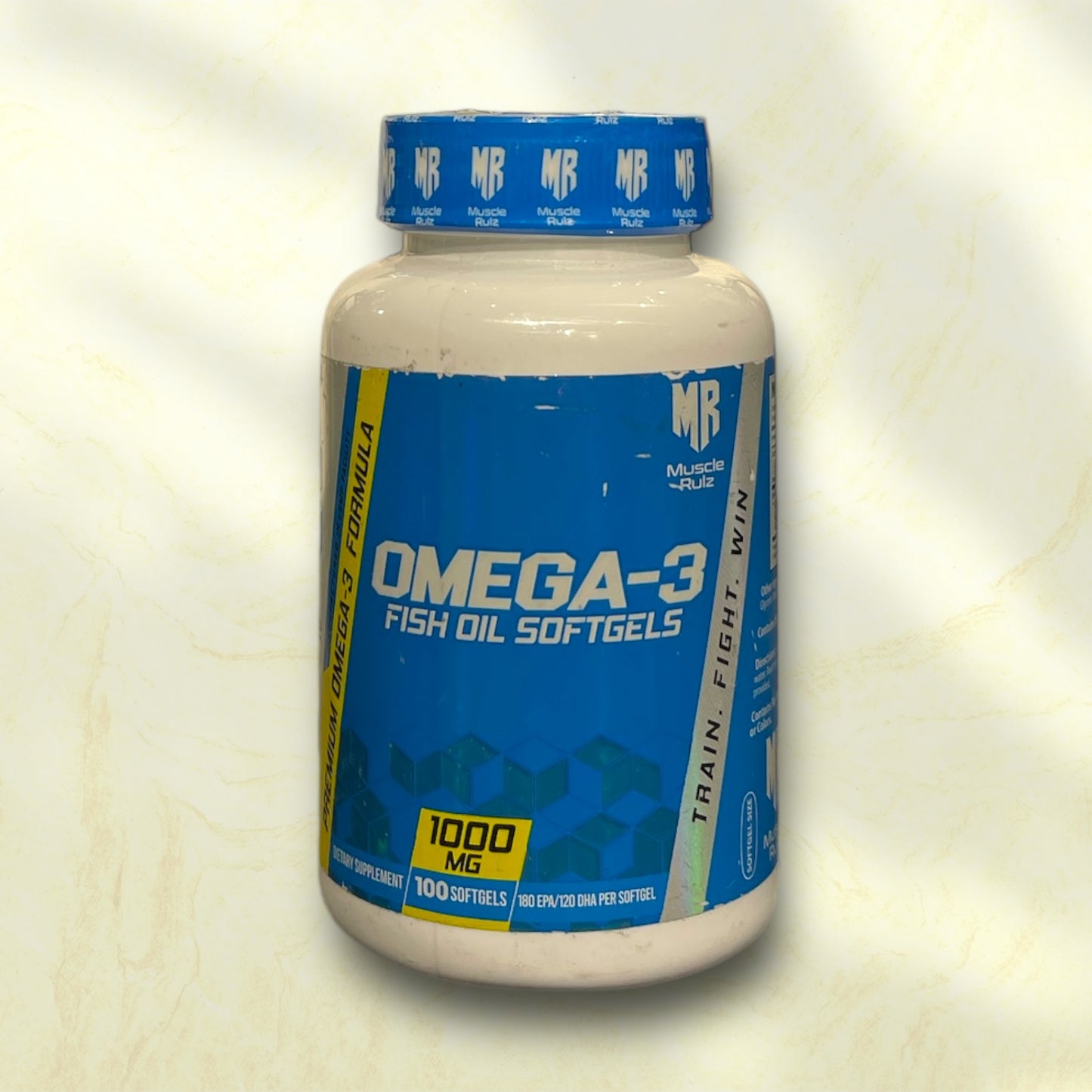 Dynamik Omega-3 Fish Oil Softgels – 1000mg for Heart Health | 100 Servings - Power Fit Supplements Egypt
