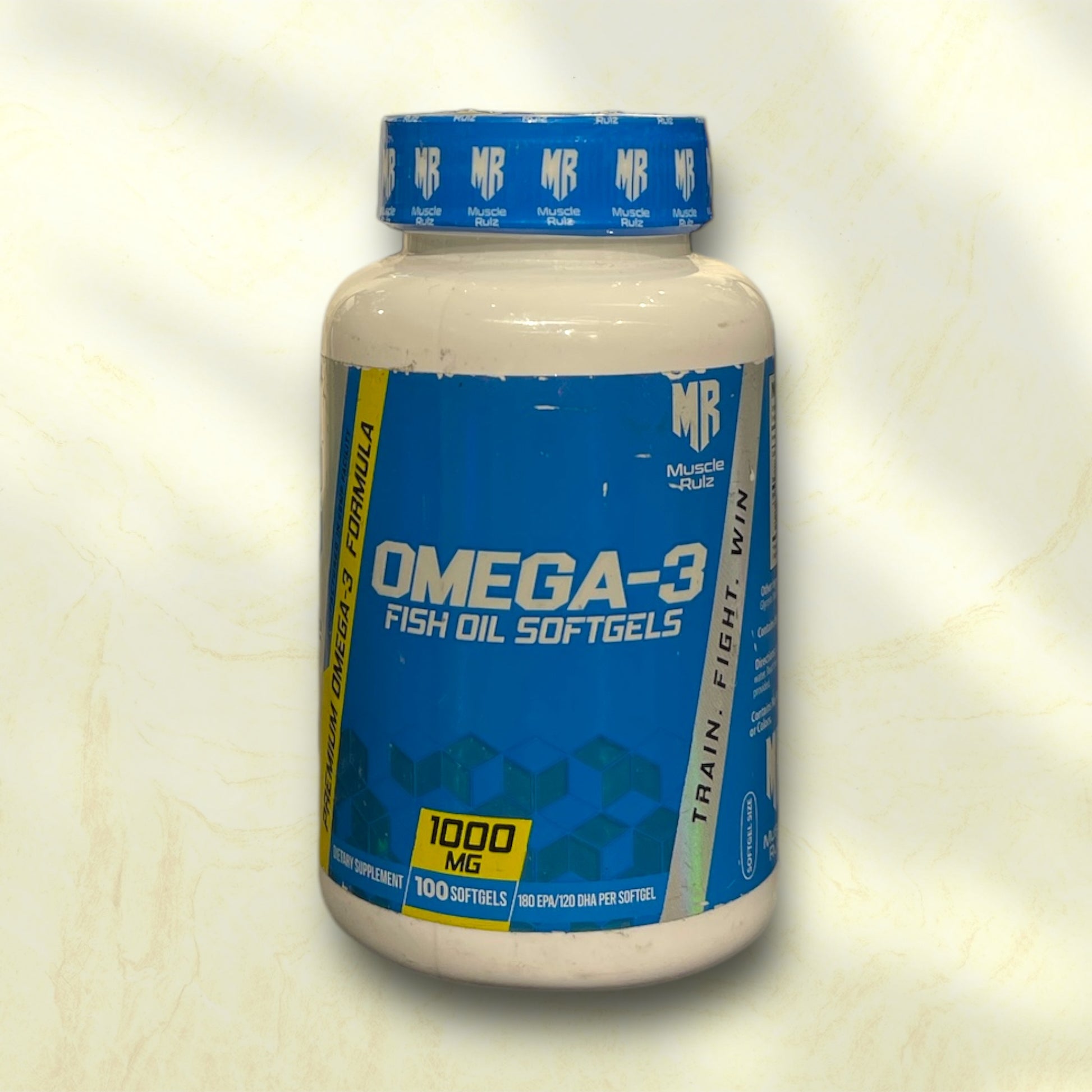 Dynamik Omega-3 Fish Oil Softgels – 1000mg for Heart Health | 100 Servings - Power Fit Supplements Egypt