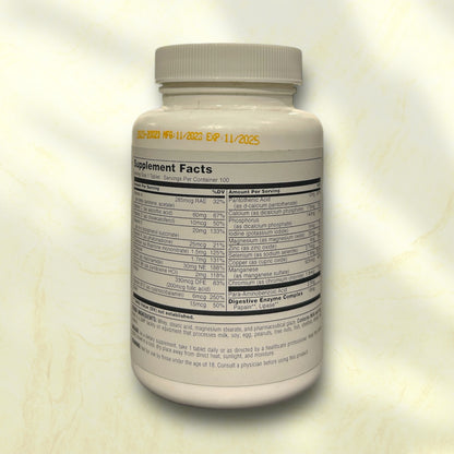 Daily Formula Daily Multivitamin is a dietary supplement designed to provide essential vitamins and minerals that help support overall health and well-being - Power Fit Supplements Egypt