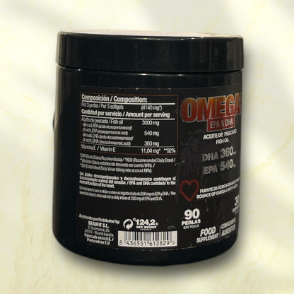 Omega 3 EPA&DHA Fish Oil Soft gels 3000mg for Heart Health | 90 Servings - Power Fit Supplements Egypt
