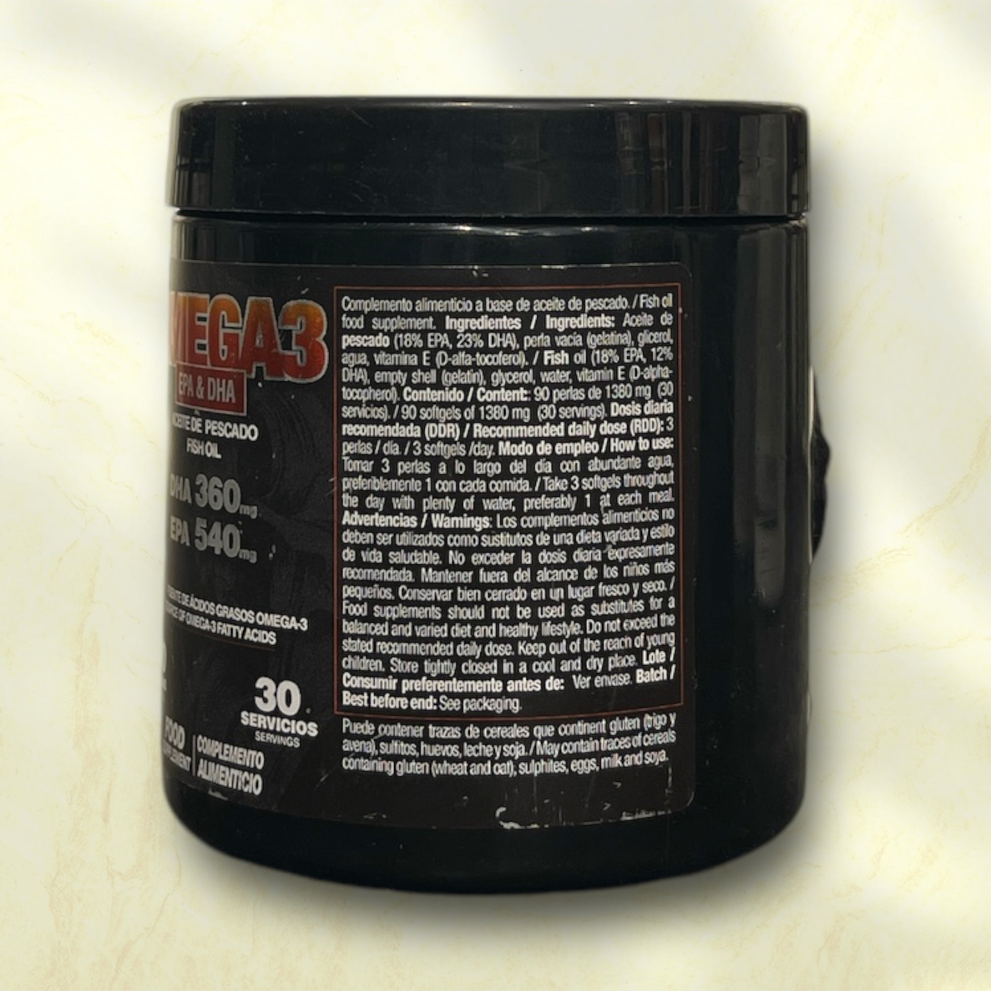 Omega 3 EPA&DHA Fish Oil Soft gels 3000mg for Heart Health | 90 Servings - Power Fit Supplements Egypt