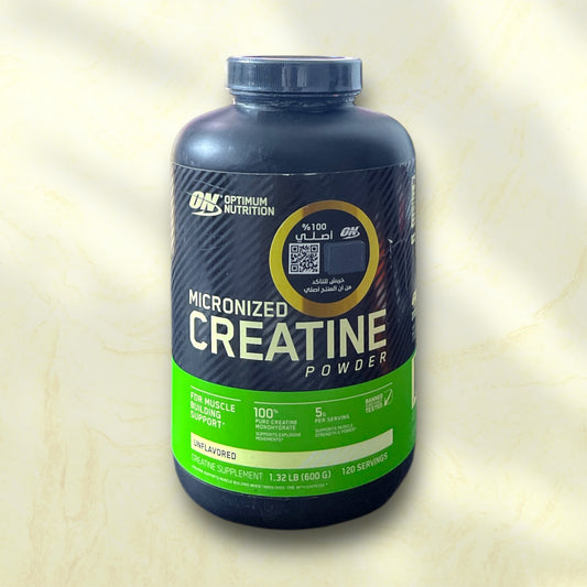 Optimum Nutrition Micronized Creatine Powder – Pure Creatine for Enhanced Muscle Performance - Power Fit Supplements Egypt