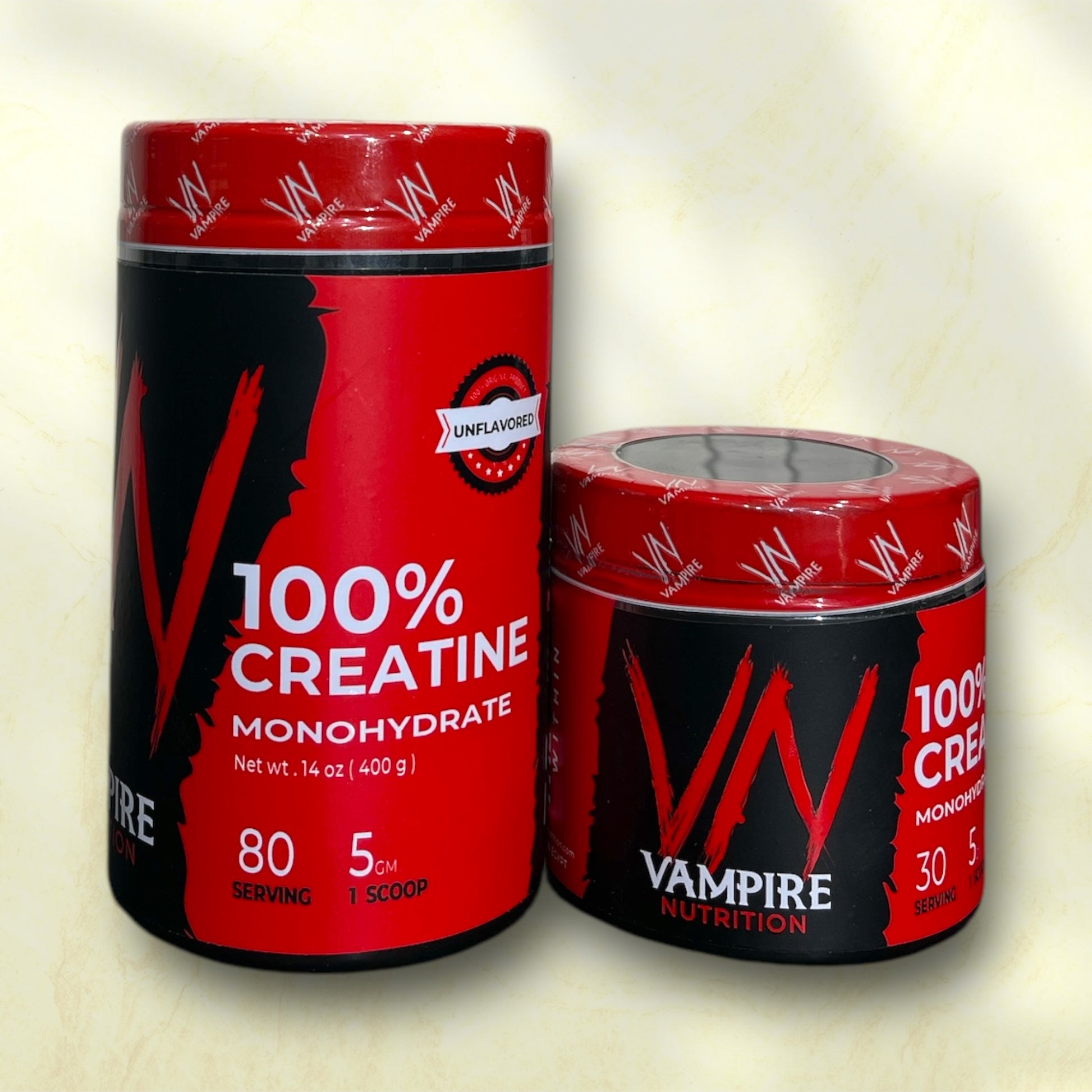 Vampire Nutrition 100% Creatine Monohydrate – Boost Muscle Power and Strength - Power Fit Supplements Egypt