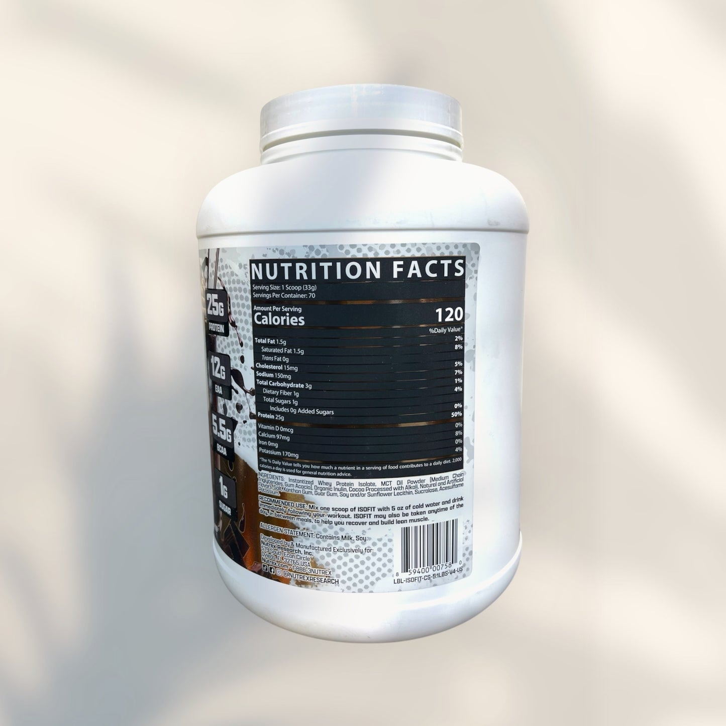 Iso Fit Isolate Protein – Ultra-Pure Whey for Lean Muscle Growth