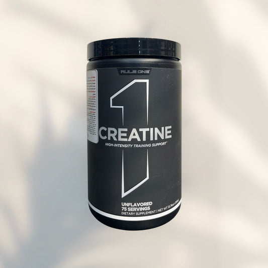 Rule1 Creatine – Pure Micronized Monohydrate for Superior Absorption