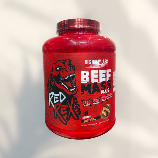 BEEF RED REX MASS GAINER 8srv – Lean Muscle Mass Formula