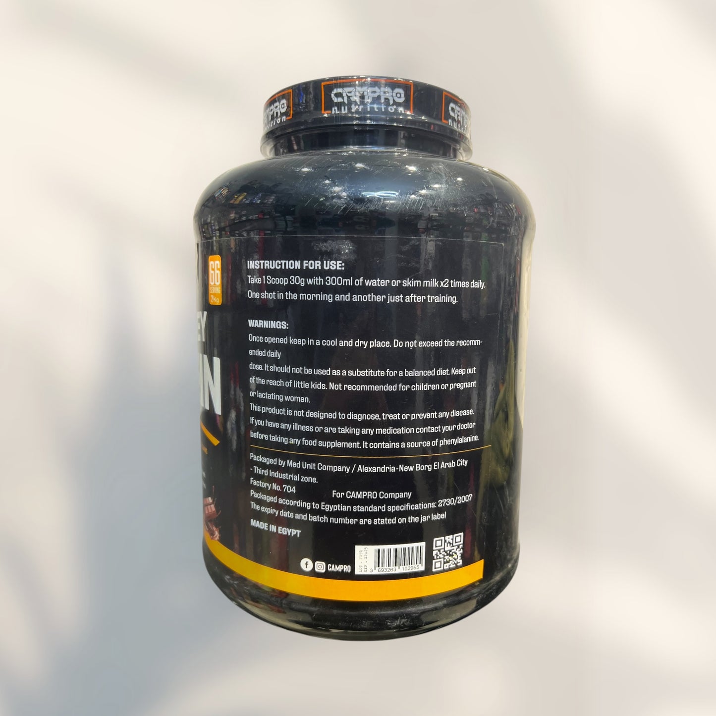 Campro Ultimate Whey Protein 2K – Premium Whey for Lean Muscle
