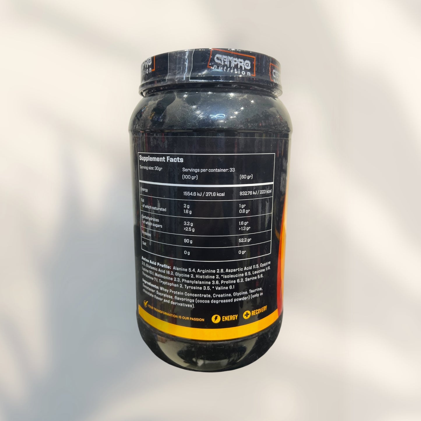 Campro Ultimate Whey Protein 1K – High-Quality Whey for Strength & Performance