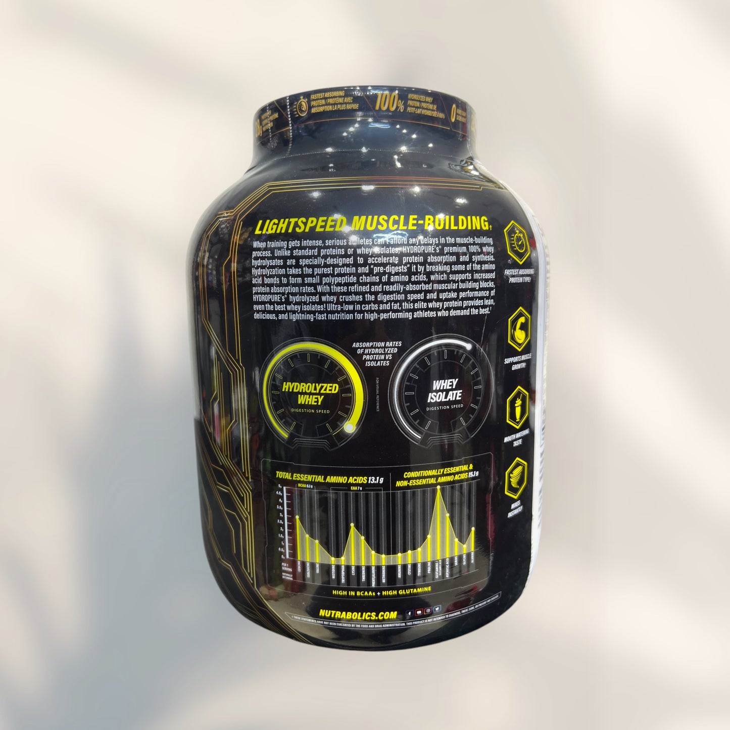 Nutrabolics Hydro Pure – Ultra-Filtered Hydrolyzed Whey Protein