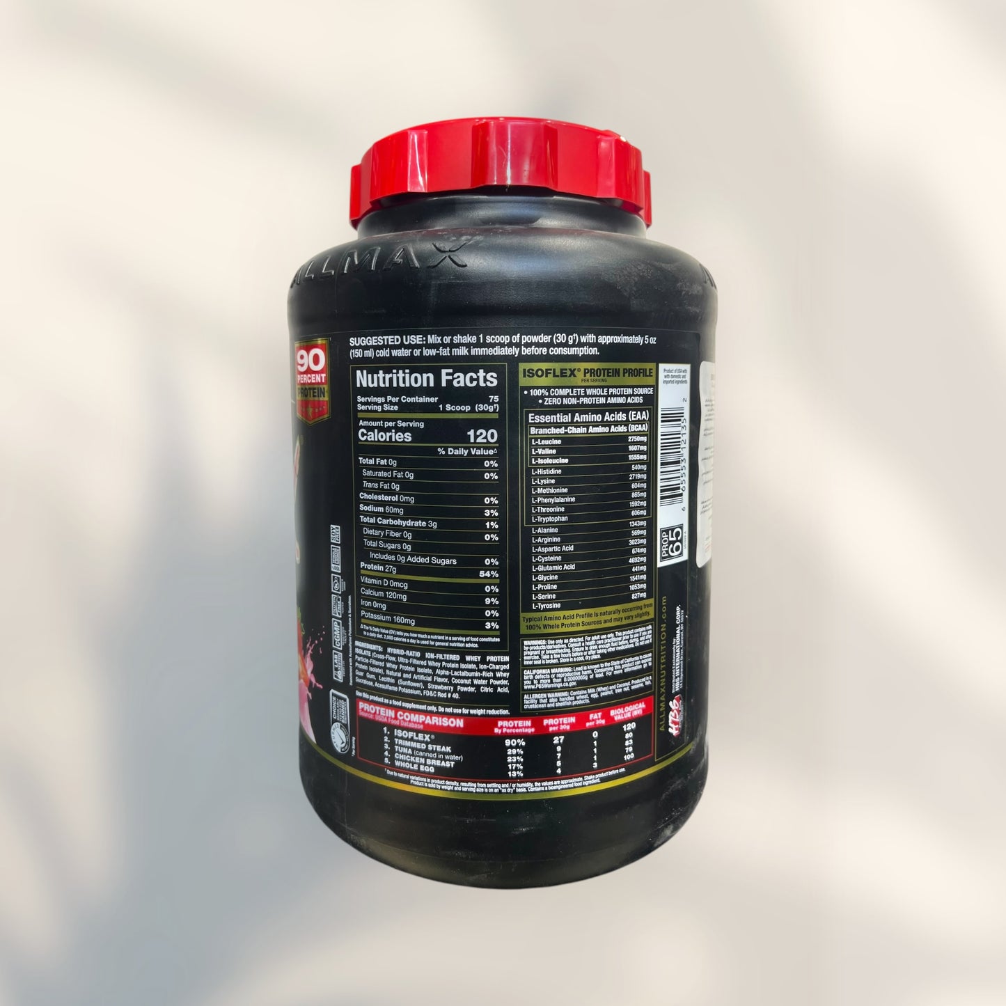 AllMax IsoFlex Protein – Premium Whey Isolate for Advanced Athletes