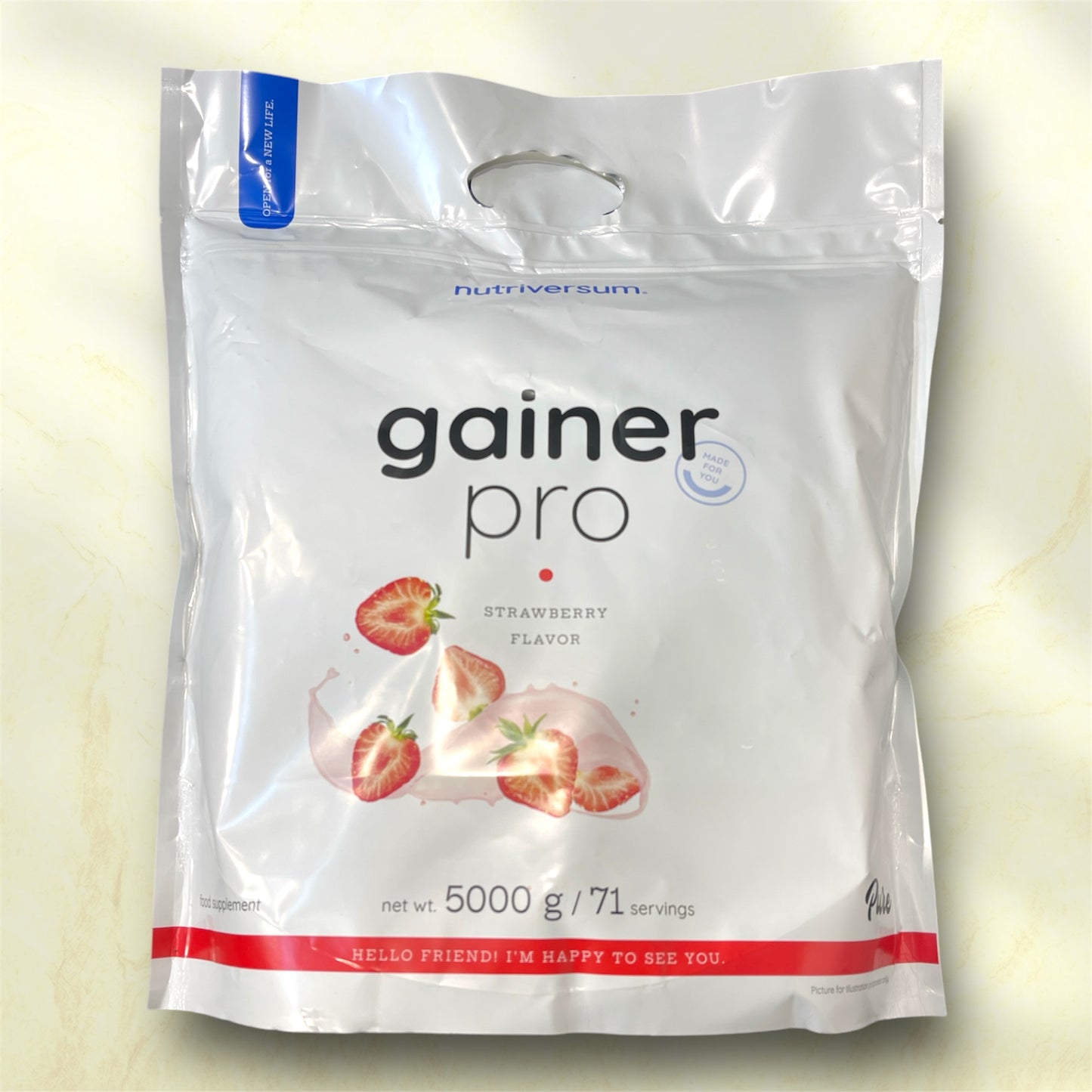 Nutriversum Gainer Pro is a high-calorie mass gainer supplement designed to support muscle growth, enhance recovery, and provide sustained energy.