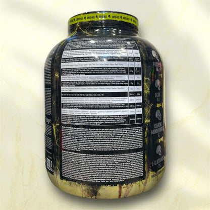 Skull Labs Ripped Mass is a high-calorie mass gainer supplement designed to support muscle growth and recovery for individuals engaged in intense training regimens.
