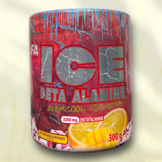 FA ICE Beta-Alanine is a powdered dietary supplement from Fitness Authority, designed to support athletes and fitness enthusiasts engaged in high-intensity and high-volume strength training sessions.