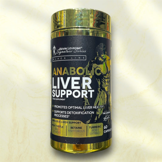 Kevin Levrone Anabolic Liver Support is a dietary supplement formulated to support liver health, particularly for individuals engaged in intense training regimens.