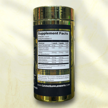 Kevin Levrone Anabolic Liver Support is a dietary supplement formulated to support liver health, particularly for individuals engaged in intense training regimens.