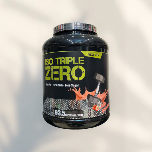 Iso Triple Zero Isolate Protein in Egypt | Pure, Fast-Absorbing Whey Isolate