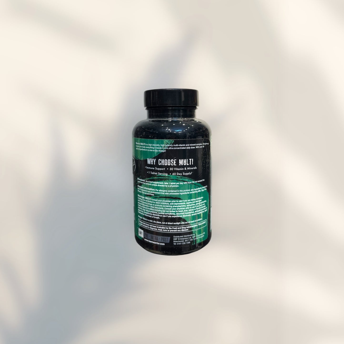 Warrior Multi-Vitamins – Advanced Vitamin & Mineral Formula for Athletes