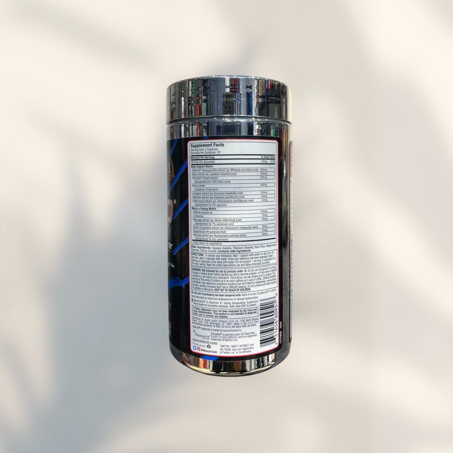 MuscleTech Test HD – High-Potency Testosterone Booster for Peak Performance