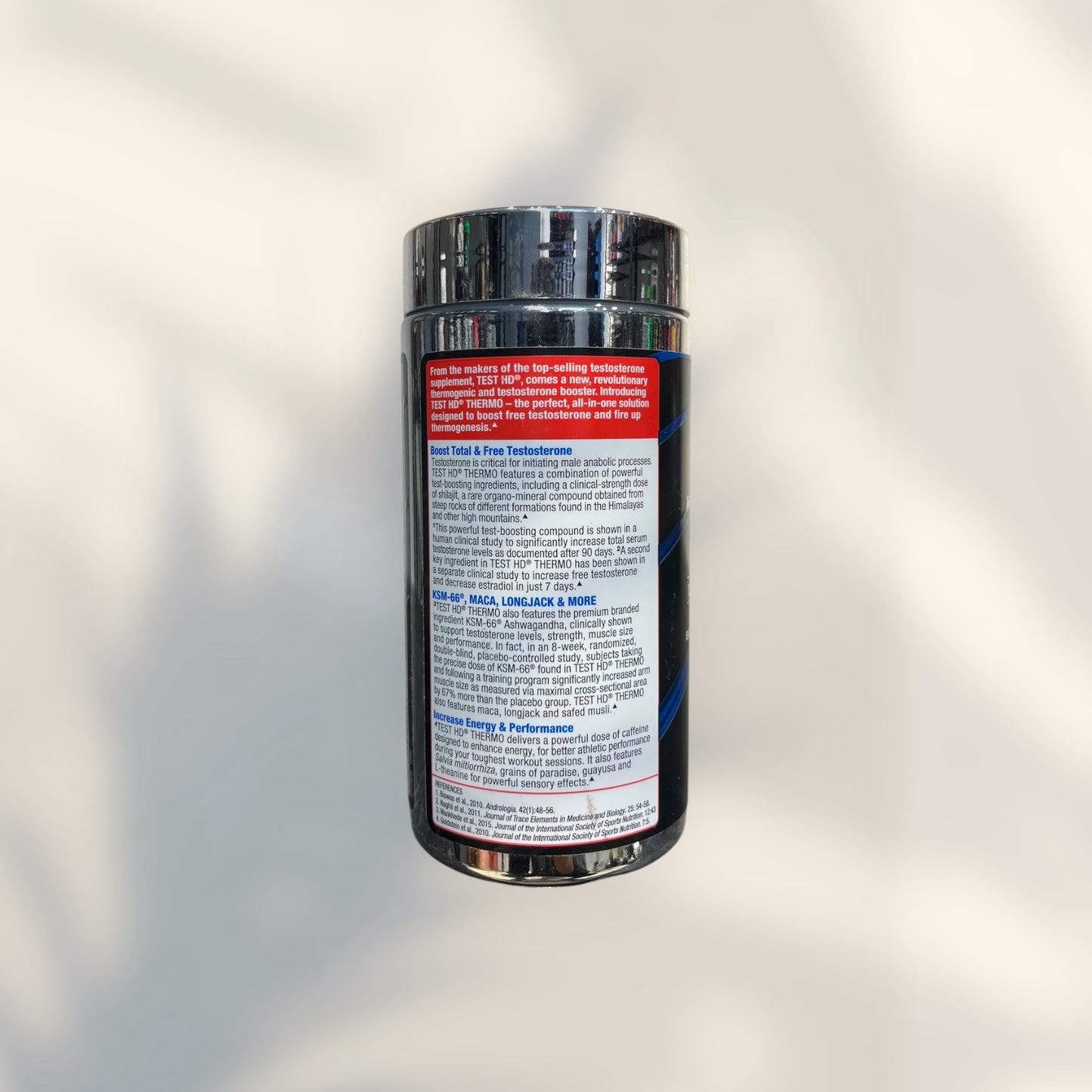 MuscleTech Test HD – High-Potency Testosterone Booster for Peak Performance