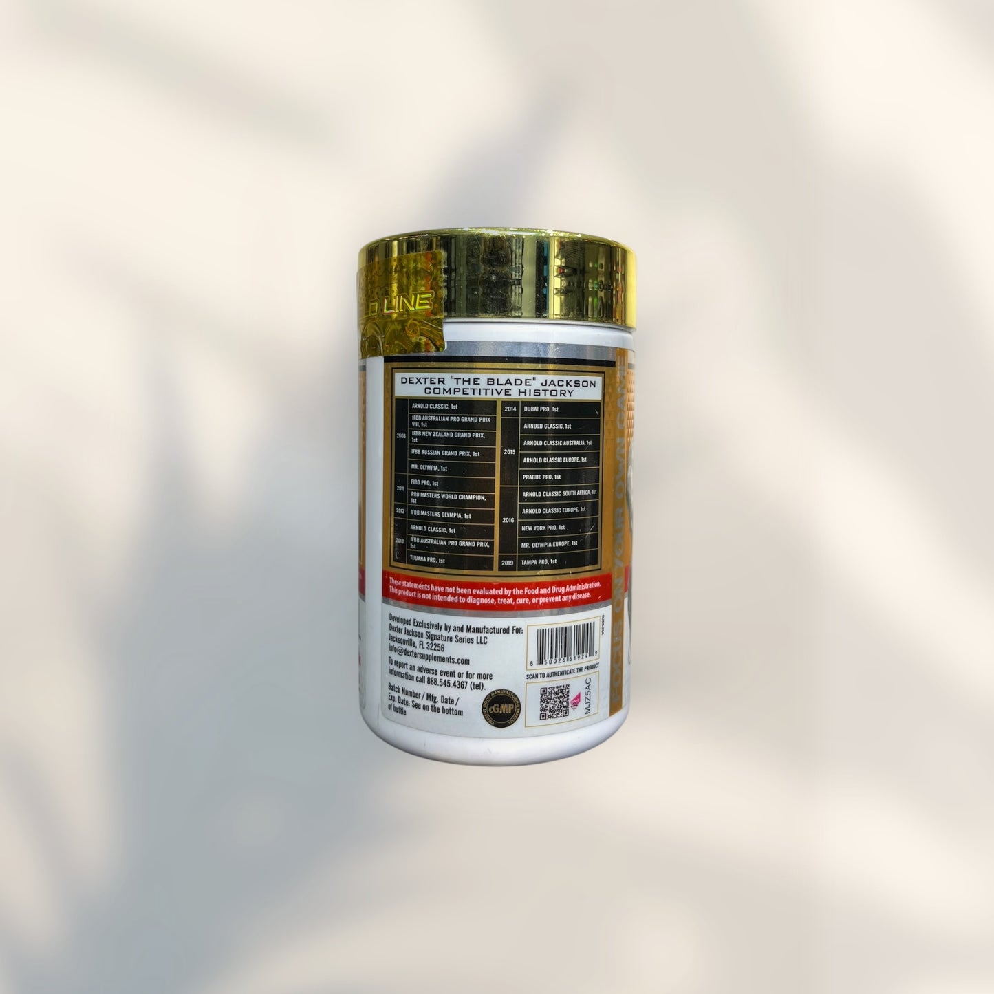 Dexter Jackson Multivitamin – High-Potency Daily Nutrition for Athletes
