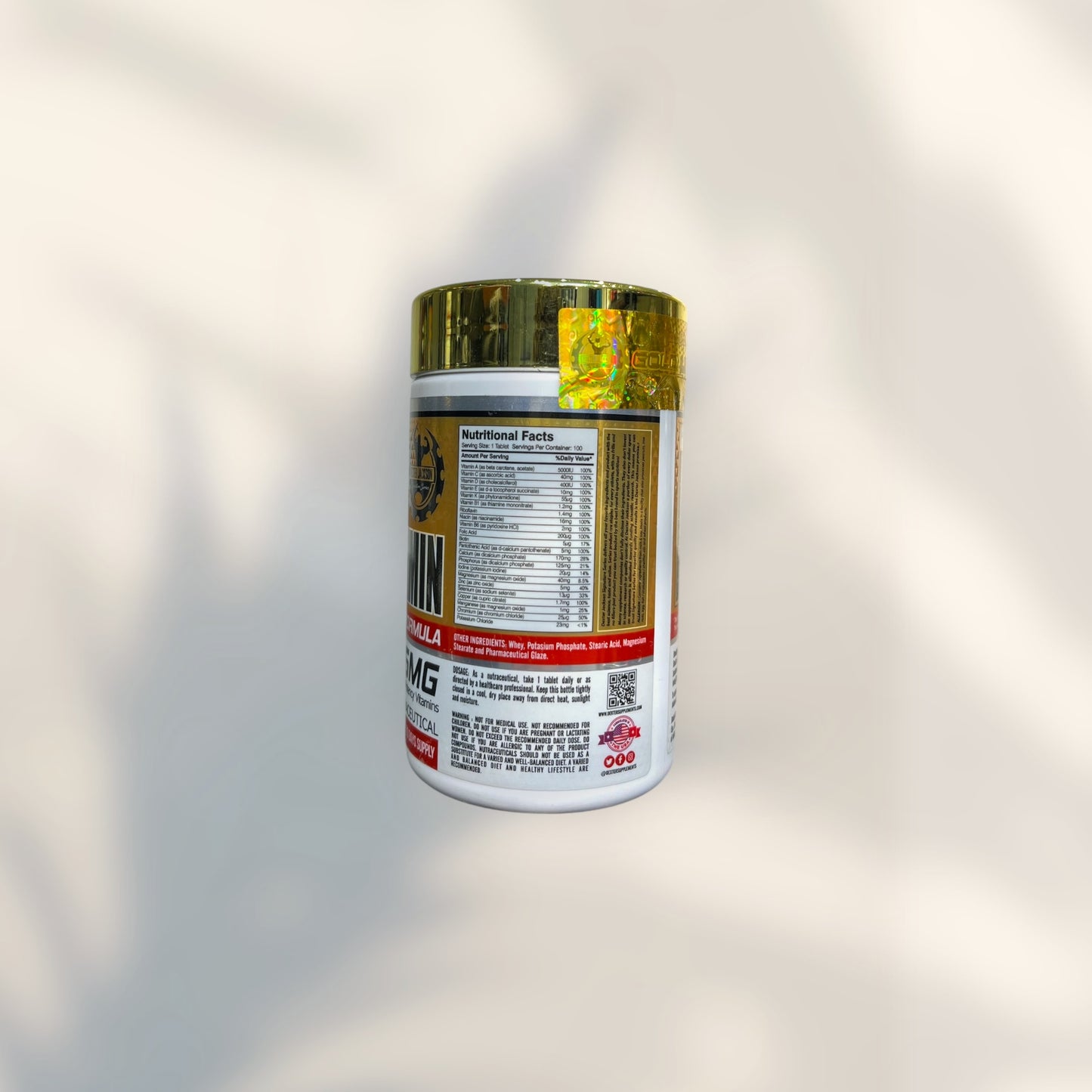 Dexter Jackson Multivitamin – High-Potency Daily Nutrition for Athletes