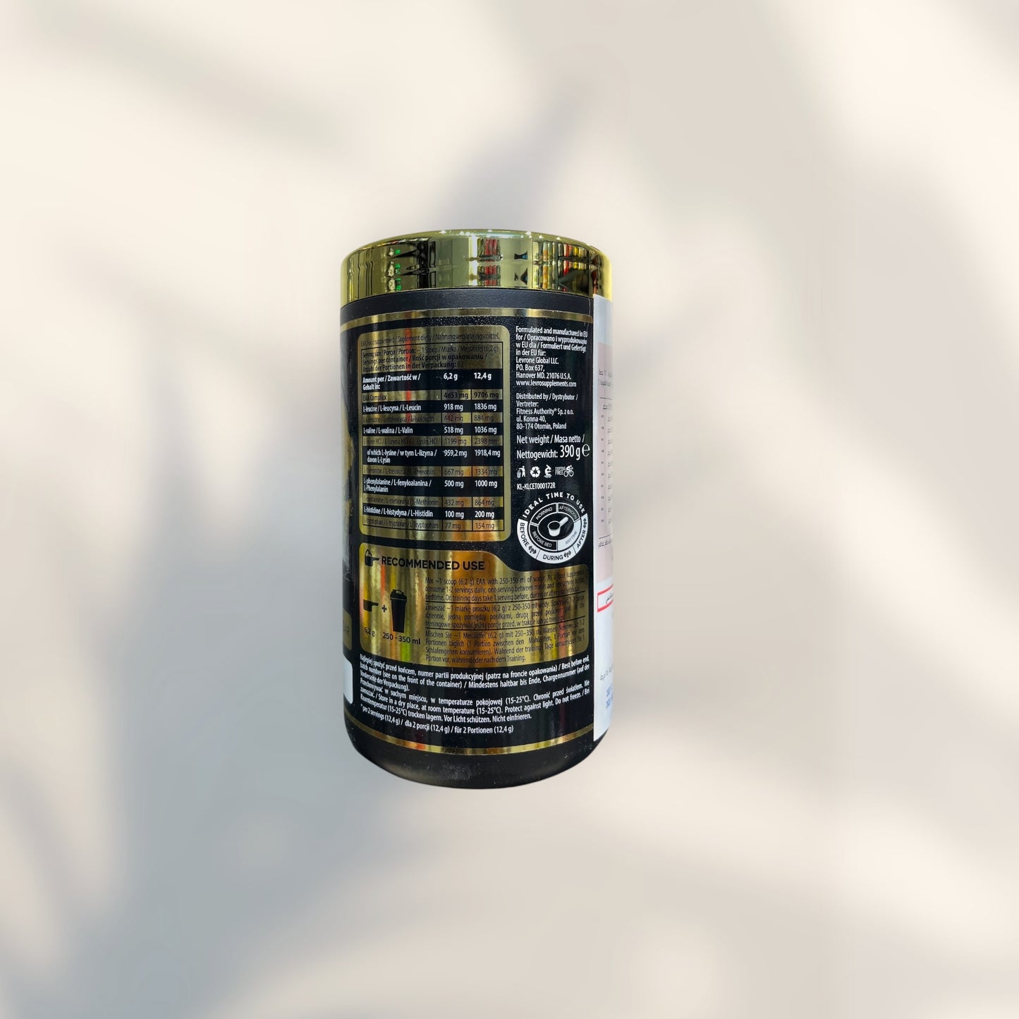 Kevin Levrone EAA – Elite Essential Amino Acid Formula for Intense Training