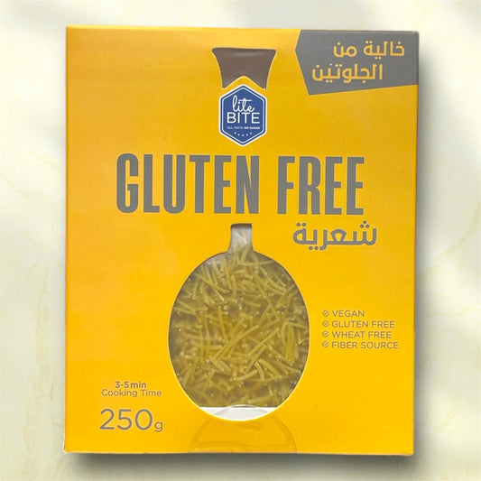 Lite Bite Gluten Free Sha’riya 250g | Vegan &amp; Wheat-Free Vermicelli | Power Fit Egypt