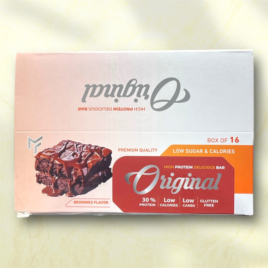 Original Protein Bar – Brownies Flavor, Box of 16