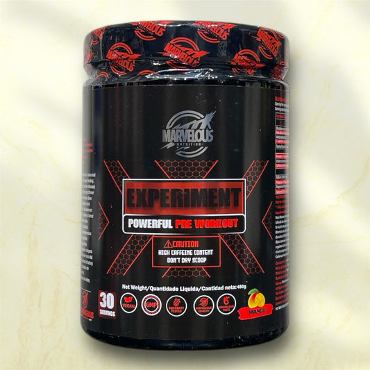 The Marvelous Experiment is a popular pre-workout supplement designed to enhance workout performance.