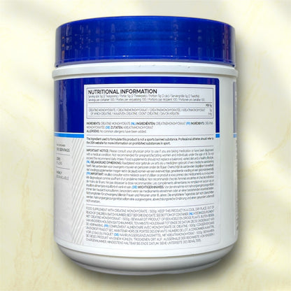 USN Pure Creatine Monohydrate Powder – 5000 mg per Serving