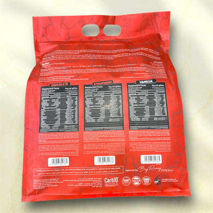Beef Mass Red Rex – High-Protein Mass Gainer with Hydrolyzed Beef Protein (16 Servings)