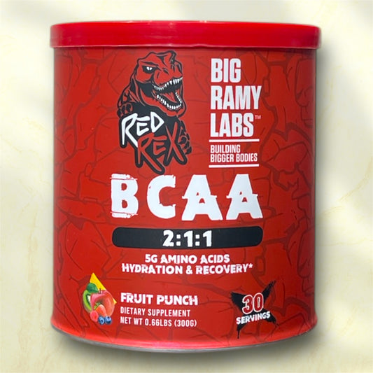 BCAA Red Rex – Intra-Workout Recovery &amp; Muscle Support Formula