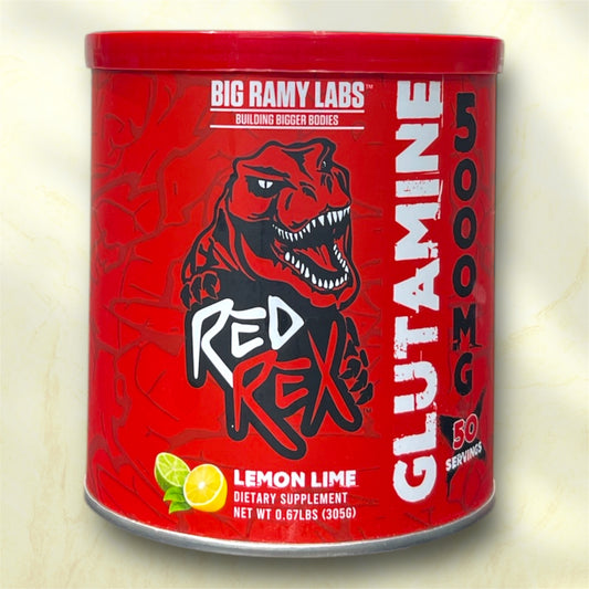 Glutamine Red Rex – Advanced Muscle Recovery &amp; Immune Support Formula