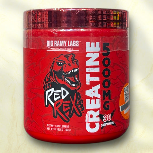Creatine Red Rex – Pure Muscle Power &amp; Strength Booster (30 Servings)