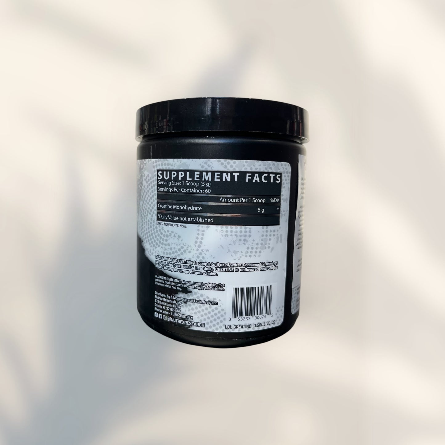 Nutrex Creatine  – Pure Creatine Monohydrate for Explosive Strength