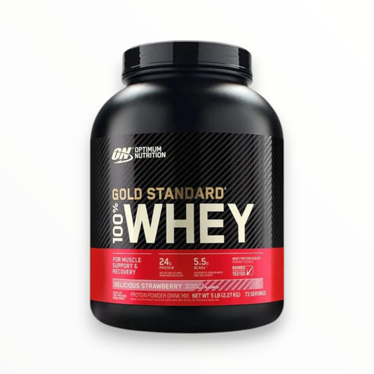 Optimum Nutrition Gold Standard 100% Whey Protein – Double Rich Chocolate, 5lb (2.27kg)