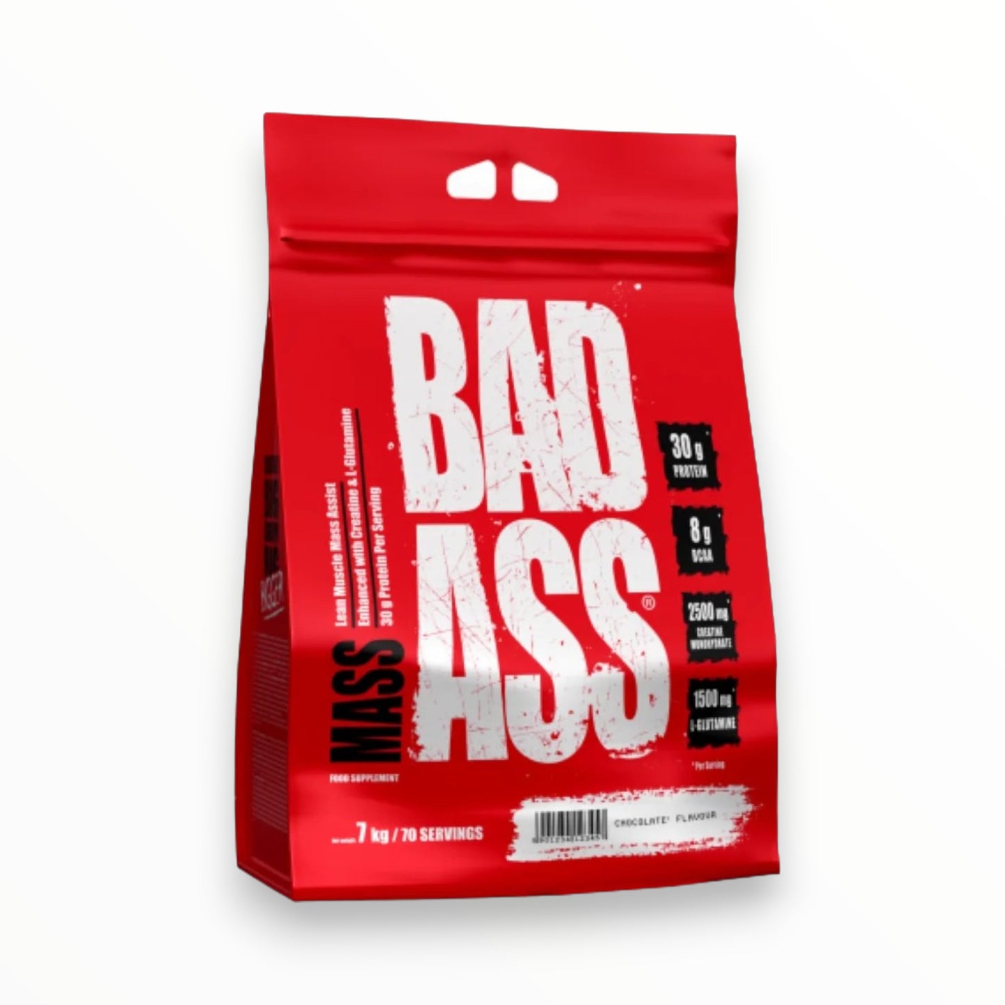 BAD ASS Mass Gainer – 7kg High Calorie Muscle Mass Builder (70 Servings) | Egypt