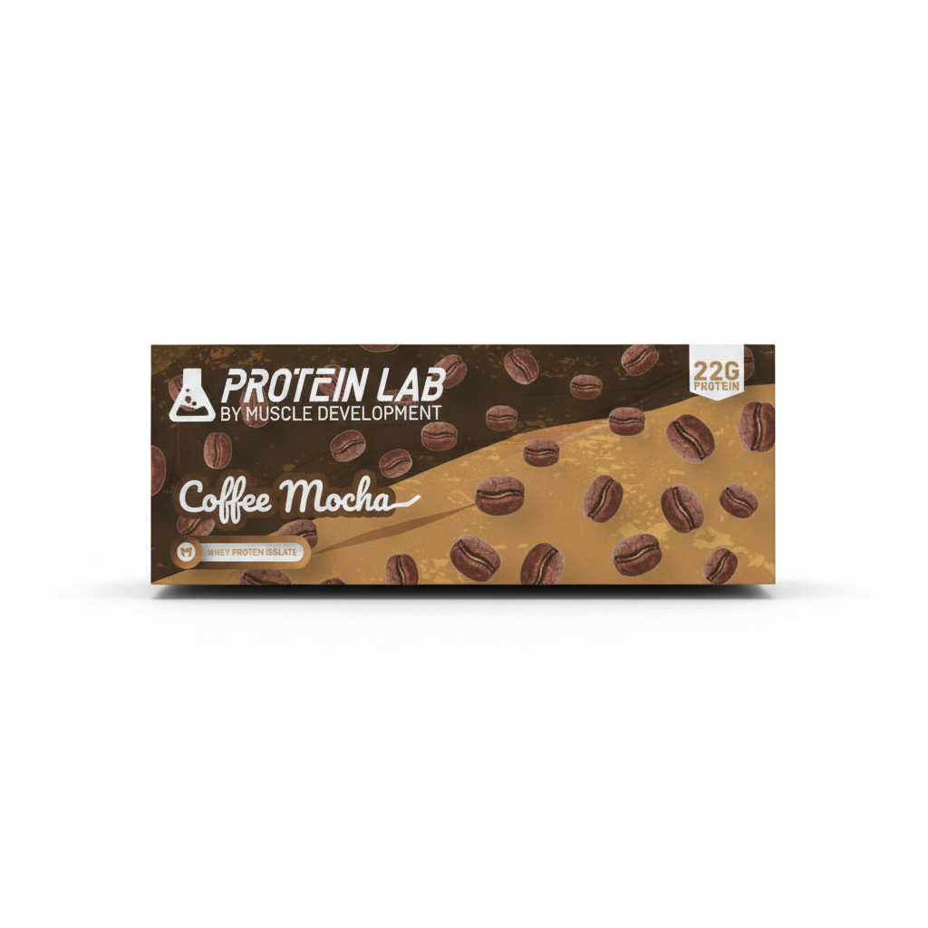Protein Lab Dark Chocolate Strawberry Protein Bar – 20g Protein High Protein Snack