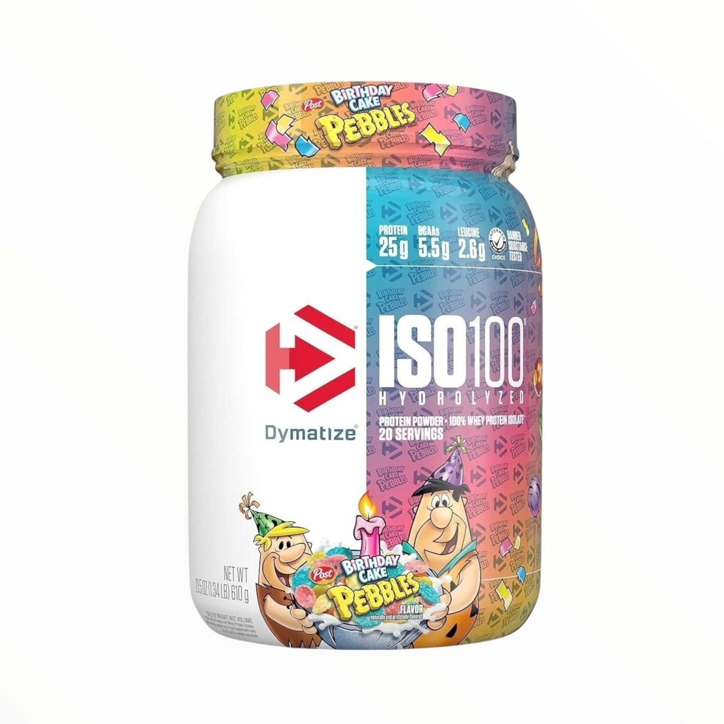 Dymatize ISO100 650g (20 Servings) | Hydrolyzed Whey Isolate for Lean Muscle & Fast Recovery|In Power Fit Supplements Egypt