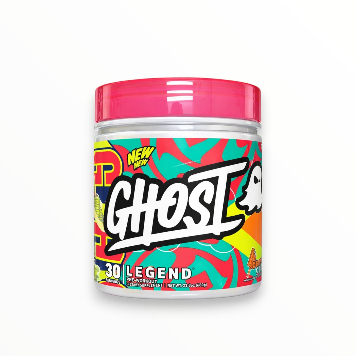 Ghost Legend Pre-Workout – Energy, Focus & Muscle Pump | 30 Servings