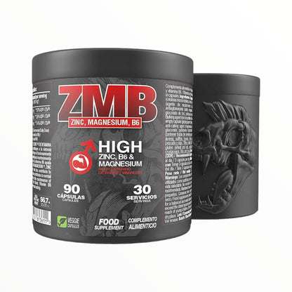 Zoomad Labs ZMB – 90 Tablets | Zinc, Magnesium & Vitamin B6 for Recovery & Strength| In Power Fit Supplements Egypt