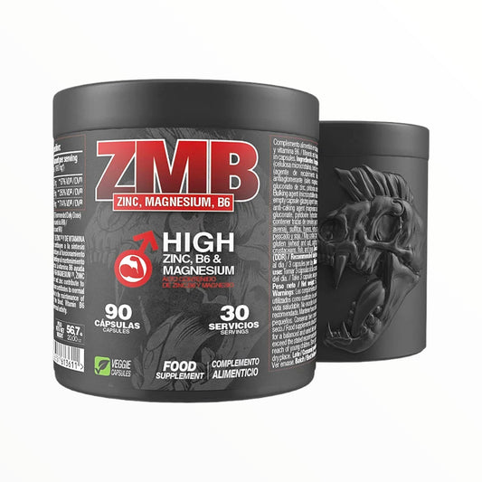 Zoomad Labs ZMB – 90 Tablets | Zinc, Magnesium & Vitamin B6 for Recovery & Strength| In Power Fit Supplements Egypt