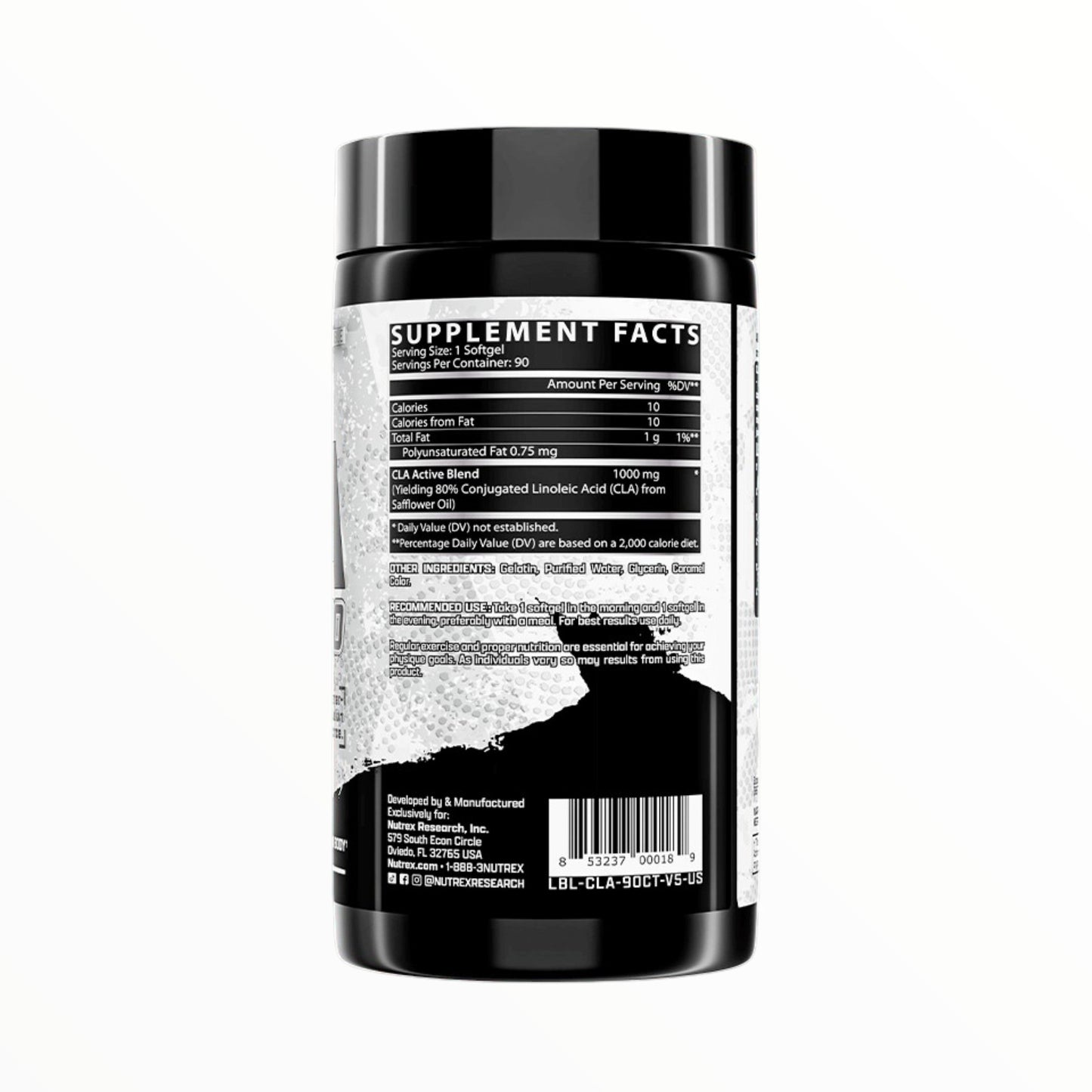 Nutrex CLA 1000 – 90 Softgels | Conjugated Linoleic Acid Fat Loss Support Supplement Egypt.
