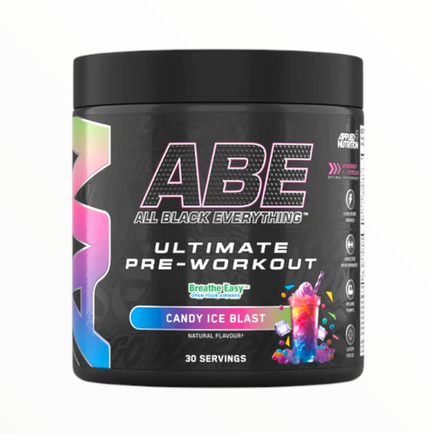 Applied Nutrition ABE – All Black Everything | Pre-Workout for Energy, Focus & Pump| In Power Fit Supplements Egypt