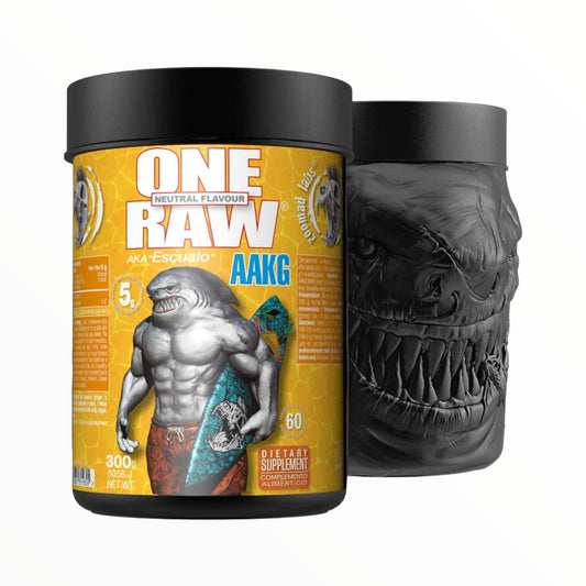 Zoomad Labs One Raw Arginine AAKG 300g (60 Servings) | Unflavored Nitric Oxide Booster| In Power Fit Supplements Egypt