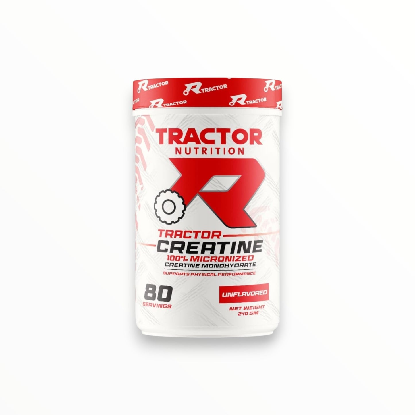 Tractor Creatine Monohydrate 240g – 80 Servings | Micronized Creatine Powder for Strength & Performance Egypt