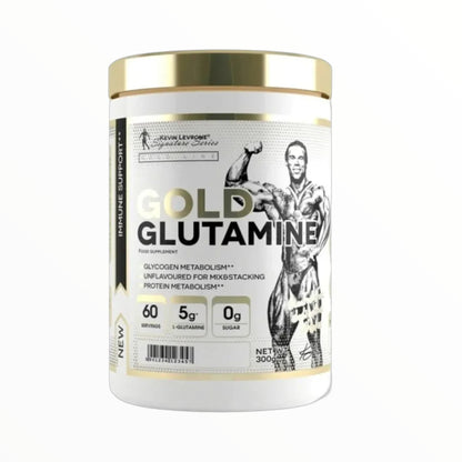 Kevin Levrone Gold Glutamine 300g (60 Servings) | Muscle Recovery & Immune Support| In Power Fit Supplements Egypt