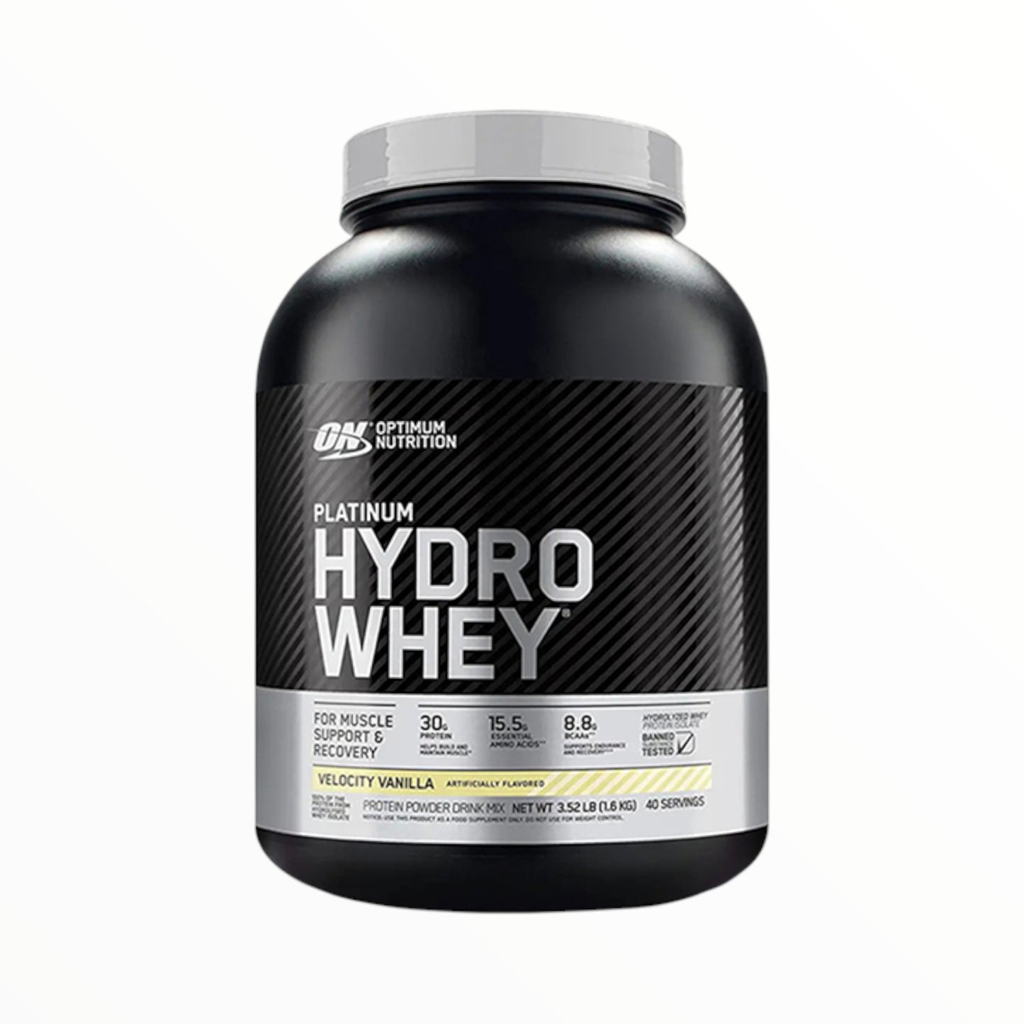 Optimum Nutrition Hydro Whey 1.6kg (40 Servings) | Fast-Digesting Protein| In Power Fit Supplements Egypt
